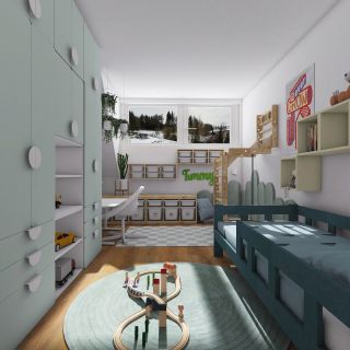 Pokojíček, kde zaznělo: „nebojte se být osobitá, extravagance nám nevadí.“ A tak vznikl prostor, kde se potkává výrazná...